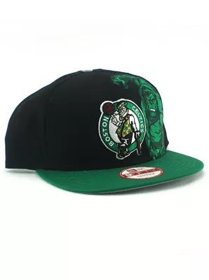 New Era Boston Celtics Hulk 9fifty Snapback Hat NBA Adjustable Marvel Comics NWT • $31.45