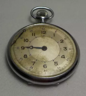 Vintage Marine Nationale 31 Pocket Watch Watchmaker Rare • $65.87