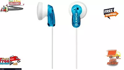 $10.68 • Buy Stereo Sony Earphone In-Ear Headset Headphones Lightweight MDR-E9LP/BC Blue NEW