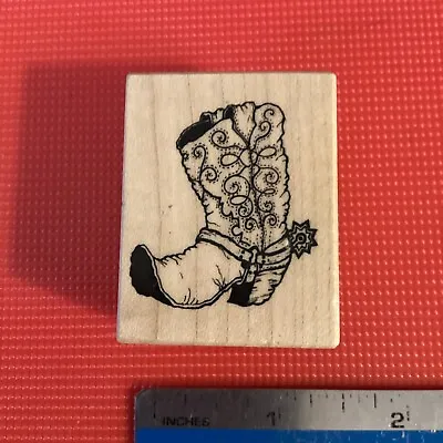 G1  PSX Rubber Stamps Women’s Cowboy Boot • $7.50