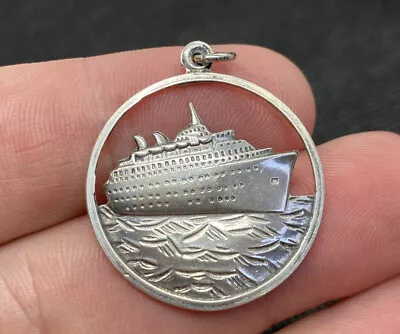 $51.75 • Buy Vintage Mid Century Sterling Silver 925 M.S. Skyward Ship Boat Charm Pendant