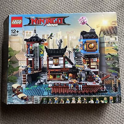 LEGO 70657 The LEGO Ninjago Movie: NINJAGO City Docks - Retired Set • $750