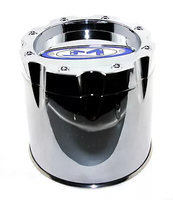 Moto Metal Chrome Wheel Center Hub Cap 4-7/8 H Push-Thru Open-End Closed-End Fo • $38.90