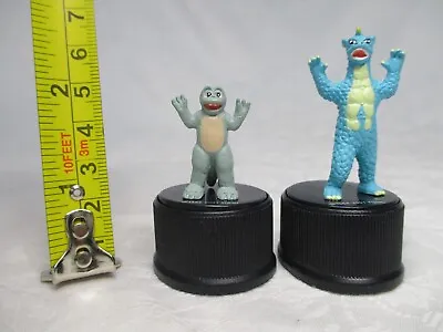 Godzilla MINYA & GABARA Bottle Cap Mini Figures Collectable Toho Tsuburaya • $44