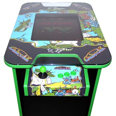 £799 • Buy Arcade Machine Cocktail Table | 60 Retro JAMMA Free Play Games | Galaxian Themed