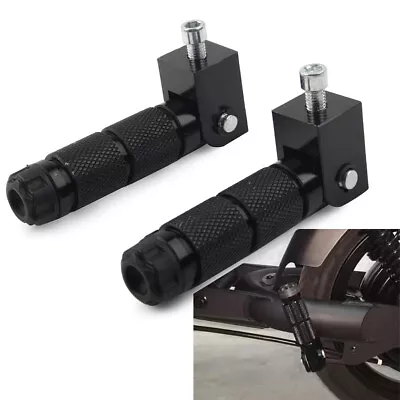 Motorcycle Universal 8mm Footpegs Folding Passenger Foot Pegs For Electric Motor • $22.04