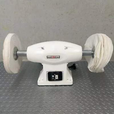 Bench Polisher Buffer METEX 250mm 1500w Industrial Machine Buffing Polishing • $429