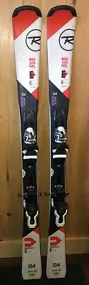 134 Cm Rossignol Experience Rockered Skis Binding + Womens 6.5 Or 7 Boots • $134.99