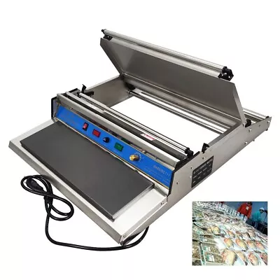 18” Manual Food Tray Wrapper Strech Film Sealer For Food Packaging 110V • $120