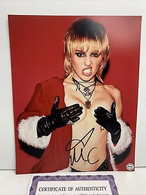 Miley Cyrus (Pop Star) Signed Autographed 8x10 Photo - AUTO With COA • $46.95