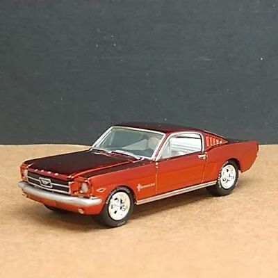 Vintage 1965 Ford Mustang 2+2 Fastback 1/64 Scale Limited Edition Collectible Or • $16.99