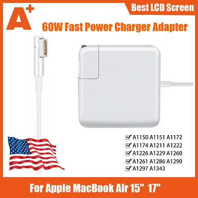 Power Adapter Charger For 60W Macbook Pro 15  17'' 2009 2010 2011 2012 L-Tip • $10.99