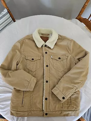 Levi Sherpa Jacket Xl • £30