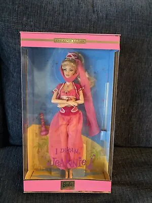 I Dream Of Jeannie Barbara Eden Barbie Collector Edition Doll 2000 Mattel 29913 • $135