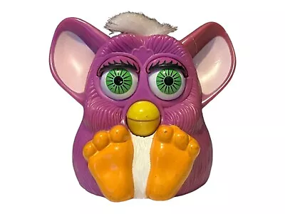 Vintage 1998 Plastic Furby Toy Tiger Electronics McDonalds Purple • $5