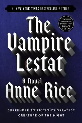 The Vampire Lestat [Vampire Chronicles]  Rice Anne  Acceptable  Book  0 Paperba • $5.06