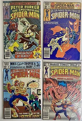 Lot Of 12 Bronze Age Peter Parker The Spectacular SPIDER-MAN Marvel Comics! • $29.99