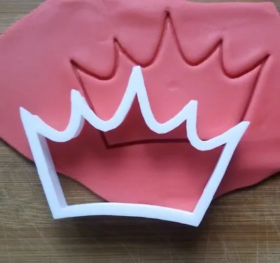 Crown Princess Cookie Cutter Biscuit Pastry Fondant Stencil Silhouette FA8 • £4