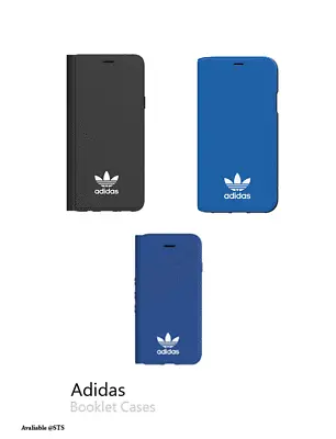 Adidas Original Leather Booklet Cases • $45