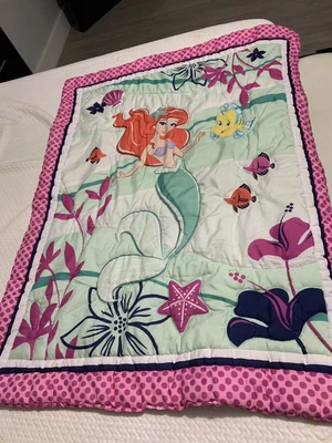 $30 • Buy Disney Ariel Sea Treasures Crib Bedding