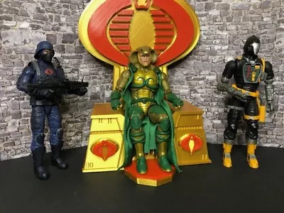 Gi Joe Cobra  Classified 3d Print Throne With Storage For 6 In. Figure SERPENTOR • $40