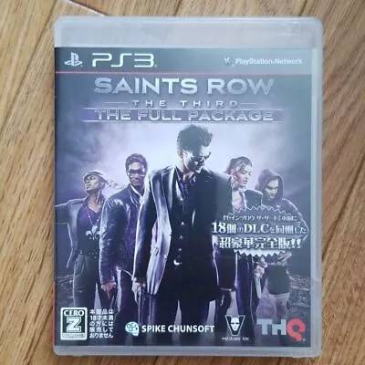 PS3 SAINTS ROW THE THIRD THE FULL PACKAGE 10435 Japanese Ver From Japan • £18.07