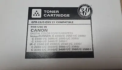 New Black Toner GPR-23 C-EXV 21 Compatible Canon IR ImageRunner C2550 2880 3580 • £9