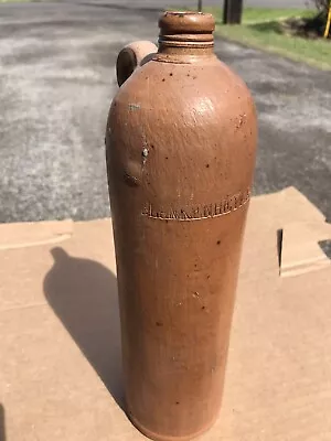 Rare Vintage Blankenheym & Nolet Amsterdam Stoneware Salt Glazed Liquor Bottle • $12