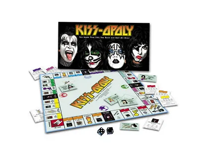 KISS-OPOLY Band Themed Monopoly Board Game 2003 KISSOPOLY Gene SEALED Ace NEW • $99.99