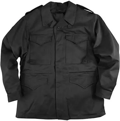 Alpha Industries M-43 US Army Styled Replica Field Jacket Black Mens Woven Unifo • $98.98