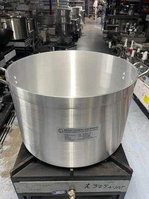 £259.99 • Buy Heavy Duty Casserole Aluminium Cooking Pot Catering-HEAVY BASE 7MM THICK 60 CM
