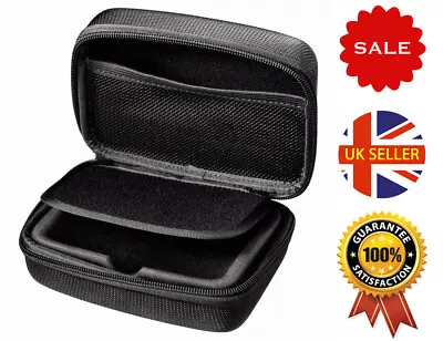 Black Hard EVA Carry Case For 6” Inch GPS Sat Nav With Accessory Compartment  • £9.99