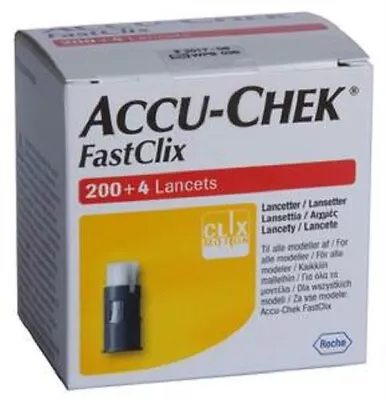 Accu-Chek FastClix 200+4 Lancets • £9.25