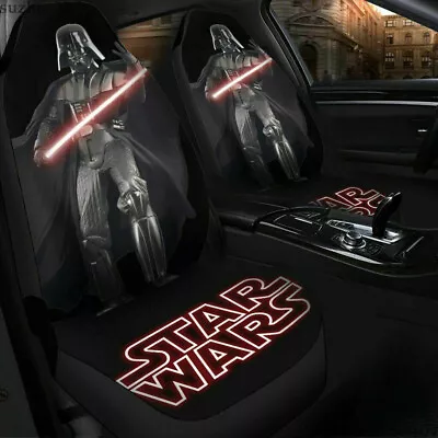 $54.14 • Buy Darth Vader Star Wars 2PCS Car Seat Covers Universal SUV Pickup Seat Protectors