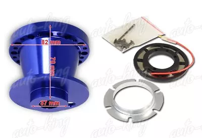 Blue T-6061 Aluminum 6-hole Steering Wheel Hub Adapter For 91-96 Nissan Sentra • $26.02