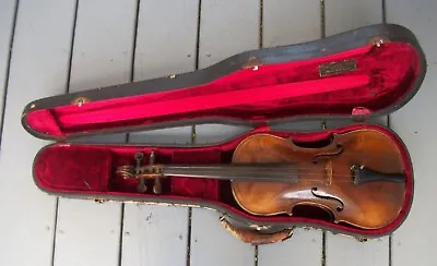 Violin 4/4 Copy Of Nikolaus Amati Made In Germany Repair Or Restore • $699.99