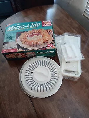 Vintage K-Tel Micro-Chip Microwave Potato Chip Maker As Seen On Tv 1995 • $10