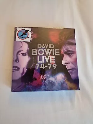 Live 1974-1979 By David Bowie (4XCDBOX SET 2021) NEW AND SEALED • £15