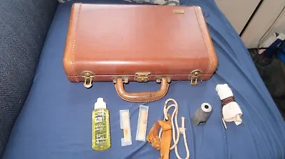 Vintage LeBlanc FSS Leather Clarinet Case Only With Some Accessories (Very Good) • $59.99