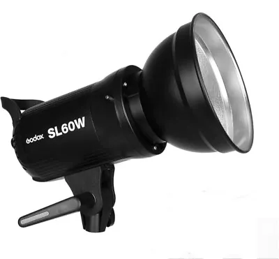 Godox SL-60 LED Video Light 5600K LCD Display Daylight-Balanced LIGHT ONLY 110v  • $99.99