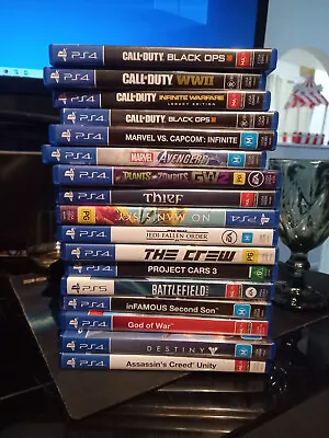 PS4 GAMES - Like New • $14.99