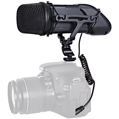 Movo VXR500 Professional Condenser X/Y Stereo Video Microphone For DSLR Cameras • $99.95