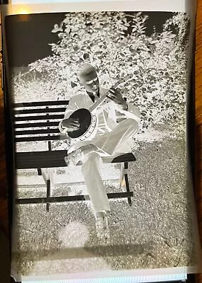 £14.85 • Buy Negative Man Sitting On A Bench Playing A Banjo