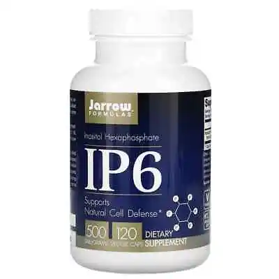 Jarrow Formulas IP6 Inositol Hexaphosphate 500 Mg 120 Veggie Caps • £39.99