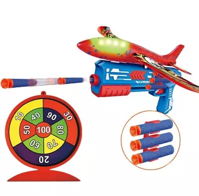 Boys Toys Age 3 4 5 6 Year Old Boy Gifts Airplane Launcher Toy With 3 Pack Foam • £19.99