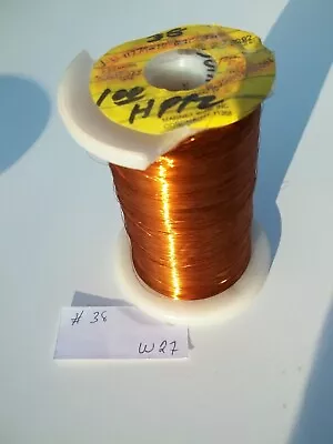 Magnet Wire AWG 38 Roll Of .450kg MW As Per Picture NOS (W27) • $16.02