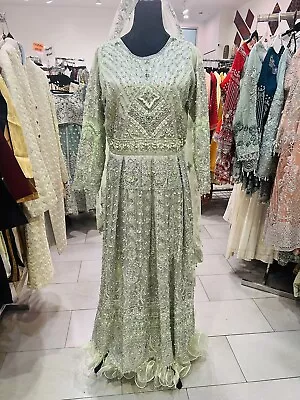 Pakistani Indian Heavy Wedding Formal Gown Maxi • $150