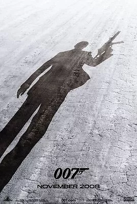 QUANTUM OF SOLACE 11.5x17 PROMO MOVIE POSTER • $4.30