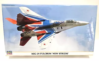 1/72 Hasegawa Mig-29 Fulcrum New Strizhi #00802 New Plastic Airplane Model Kit • $25