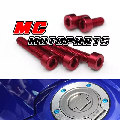 Aluminum Fuel Cap Bolts Kit For Yamaha MT-03 ABS 16-17 MT-09 TRACER • $14.94